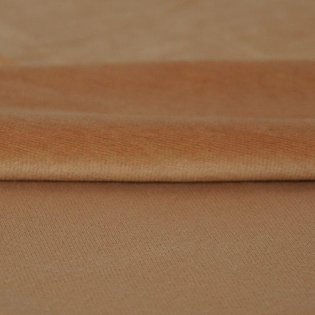 Nickystoff tan caramelbraun - Bio